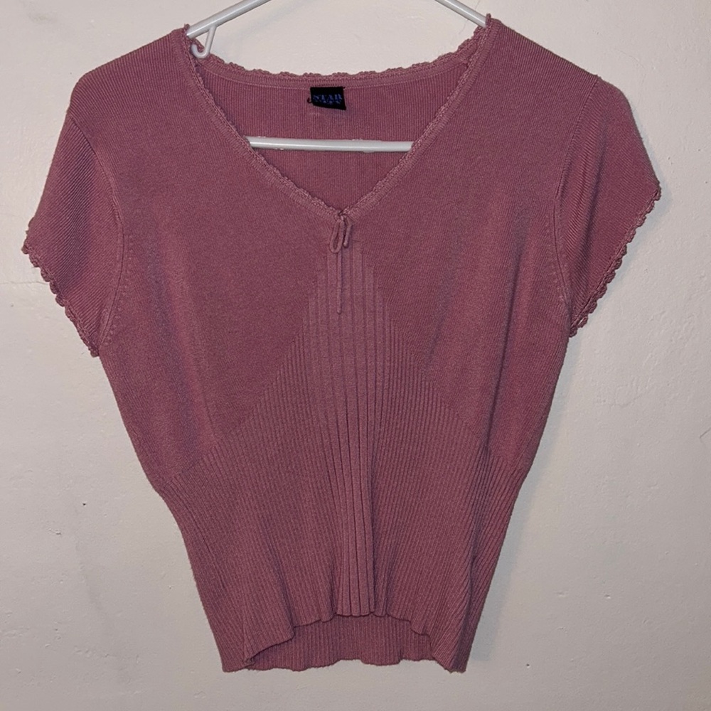 Star city pink top